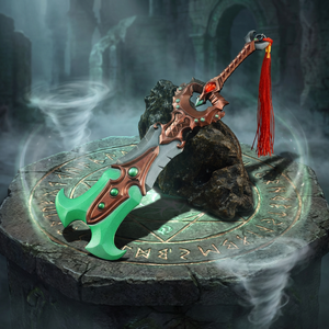 Espada de Juguete Decorativa para Niños, Inspirada en el Juego Warcraft, Espada Obeleon de las Almas, 21 cm, Modelo de Arma de Metal para Manualidades - Product Image 1