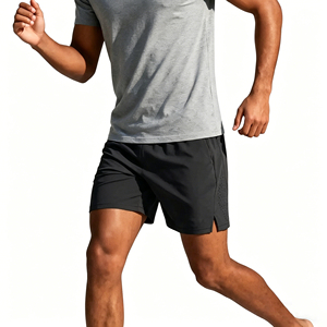 5 Inch Inseam Running Shorts Men Custom Logo Lightweight Stretch Athletic Sportwear with Inner Brief for Short Distance Running - Product Image 1