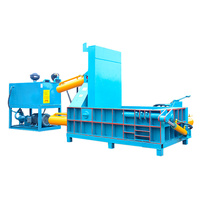 Vente directe usine : Presse à balles hydraulique pour aluminium et acier inoxydable avec moteur 18,5 kW, haute productivité, compacteur de ferraille
