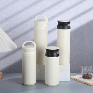 350ml 500ml Japanese Korean Style Stainless Steel <b>Water</b> Bottle Insulated <b>Thermal</b> Flasks With Handle Lid - Product Image 1