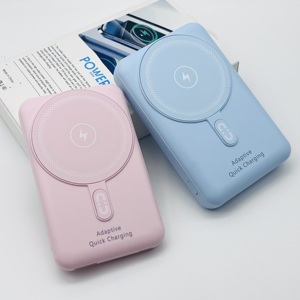 Nuevo Diseño Mini Banco de Energía USB Tipo C de 10000mAh con Soporte Integrado para Teléfonos Móviles, Estación de Carga - Product Image 6