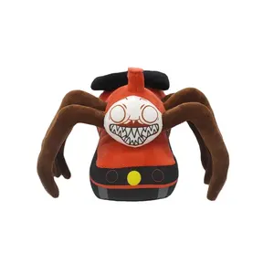 OEM Stuffed Animals & Plush Toys Cartoon Spider Train Stuffed Plush Toy for Kids and Children