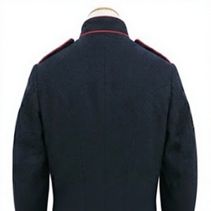 Blazer en Laine Vintage pour Homme à Col Montant et Boutons, Reproduction Personnalisée avec Logo, Vestes Type Blouson - Product Image 5