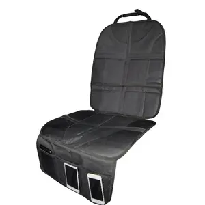 Protetor para assento de carro para bebês, proteção para assento de carro com 2 pacotes/piddle pad, protetor com acolchoamento mais grosso