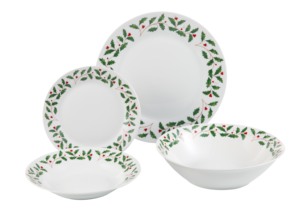 Ensemble de table de noël en céramique, service de table de bonne qualité, pas cher, Oem et Odm avec prise, assiette en porcelaine, livraison gratuite - Product Image 3