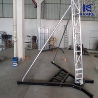 Torre de armazón de aluminio tipo A de alta resistencia para altavoces Line Array, soporte para escenarios de conciertos al aire libre
