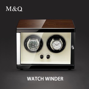 กล่องเก็บนาฬิกาอัตโนมัติ M&Q Milano Royal รุ่นที่ 3 ทำจากคาร์บอนไฟเบอร์และไม้ พร้อมระบบล็อคด้วยลายนิ้วมือ ผิวเงาสูง มอเตอร์เงียบ จุนาฬิกาได้ 2/4 เรือน - Product Image 2