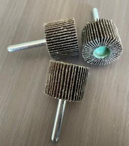 Bán Buôn Độ Cứng Trung Bình 25*25*<span class=keywords><strong>6Mm</strong></span> Quay Cao Su Mài Mòn Flap Bánh Xe Máy Xay Cao <span class=keywords><strong>6Mm</strong></span> Trục Cho Mài Cắt Vải - Product Image 3