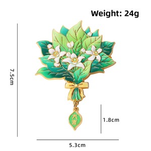 Imán para Refrigerador con Hoja de Pomelo Dibujada a Mano, Elimina la <span class=keywords><strong>Mala</strong></span> <span class=keywords><strong>Suerte</strong></span>, Atrae la <span class=keywords><strong>Buena</strong></span> Fortuna, Personalizado, Creativo, Lindo, Divertido, de Alta Gama - Product Image 4