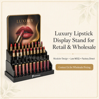 Présentoir de Luxe en Acrylique pour Rouge à Lèvres, Support Personnalisé pour Gloss, Organisateur de Comptoir de Vente au Détail de Cosmétiques, Vente en Gros