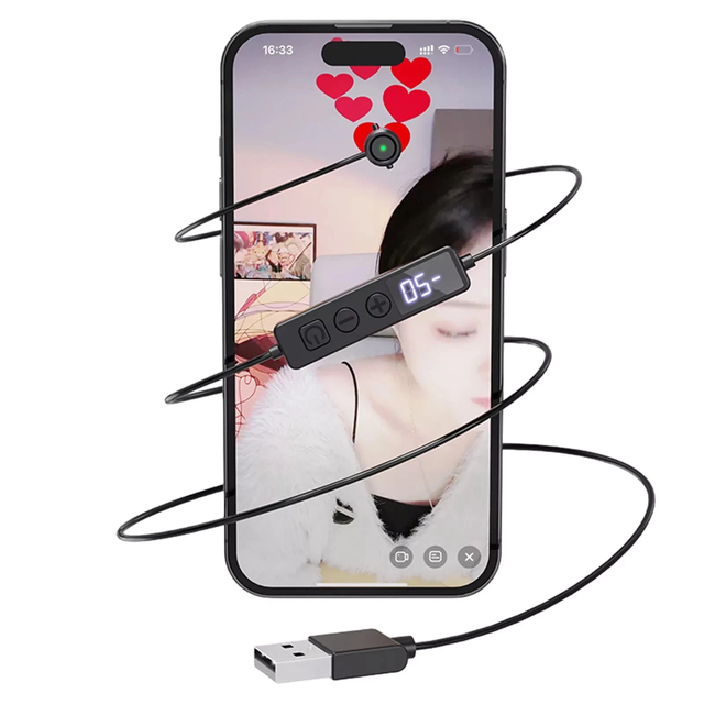 Smartphone Auto Clicker Device Clip on Phone Screen Tapper for Giving a Like in Tiktok