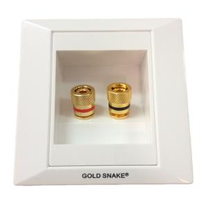 Boîtier de jonction pour câble de haut-parleur Snake King, boîtier de jonction pour haut-parleur, prise banane, double prise, sortie d'usine - Product Image 1