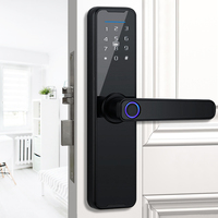 Serrure de porte électronique intelligente à empreinte digitale et code PIN Tuya TT Lock, prix usine, pour maison et bureau