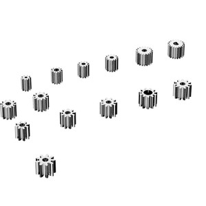 Motor Pinion Metal <b>Gear</b> Module 03-06 Hobbed Powder Metallurgy For Gearbox Application - Product Image 1