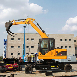 Excavadora de Ruedas de 9 Toneladas a Precio Económico con Capacidad de Cucharón de 0.3m³ en Oferta en Vietnam - Product Image 3