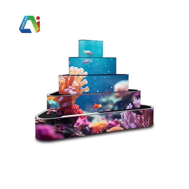 3D Stage Curveed Flexible RGB LED Display Screen LED Module 320*160mm Indoor Soft LED Panel Indoor Flexible LED Panel Screen
