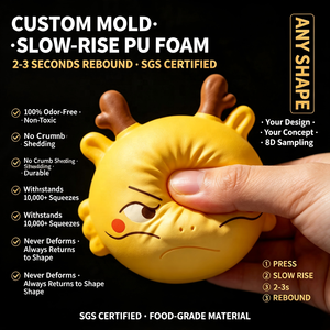 New Product Chinese element Little <strong>Dragon</strong> PU Fast-rebound 1-second Squeeze Toy Wholesale Simulation Model Toy - Product Image 3