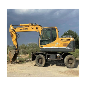 Se vende excavadora de ruedas moderna original de 150W/excavadora moderna 210W-9/220LC-9S moderna - Product Image 1