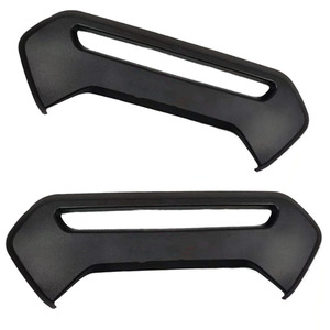 Toyota Hilux Vigo Rocco Tailgate Trim Rear Door Cover Brake Light Cover ABS Material <b>Glue</b> Tape Installation - Product Image 1