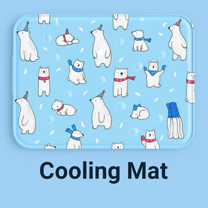 OEM Thick Pet Cooling <span class=keywords><strong>Gel</strong></span> <span class=keywords><strong>Mat</strong></span> Zusammen klappbare und rutsch feste Katzen-und Hunden est Langlebige und kunden spezifische Größen für den Sommer - Product Image 3