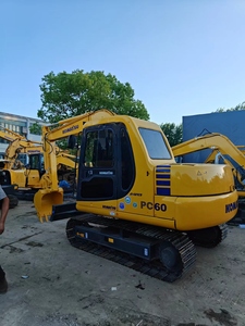 Expédition rapide Petites machines d'excavatrices Komatsu Pc60 d'occasion Performance supérieure Utilisé Moins cher Japon Komatsu Pc60 6 tonnes - Product Image 2