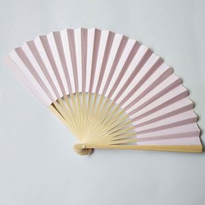 Customizable Bamboo Folding Hand Fan Portable Craft with Angel DIY Advertising <b>Basket</b> Painting Models for Cartoons Promotions - Product Image 5