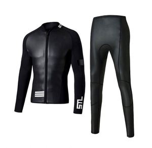 Giacca e Pantaloni Lunghi Personalizzati per Surf e <span class=keywords><strong>Immersioni</strong></span> in Neoprene da 2mm, Leggings in Neoprene da 2.5mm per Uomo - Product Image 4