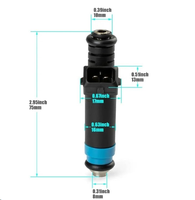 Injecteur de carburant haute impédance 80 Lb/hr FI114991 FI114992 pour Buick pour Ford pour BMW Siemens Deka 850cc EV1 voitures pour Camaro Benz