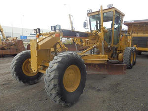 良好な状態オリジナルUSA油圧ホイール167HP中古Cat12hモーターグレーダー - Product Image 5