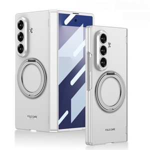 Custodia Integrata Shell-Film per <span class=keywords><strong>Samsung</strong></span> Galaxy Z Fold 7 con Protezione a 360° °   Supporto Girevole - Product Image 5