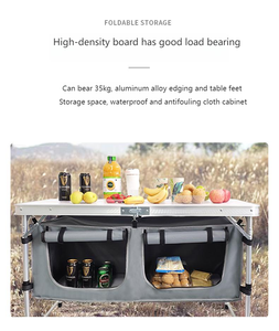 Table de pique-nique extérieure pliante personnalisée Table de <span class=keywords><strong>camping</strong></span> pliable Mobilier d'extérieur <span class=keywords><strong>Lavabo</strong></span> en aluminium léger Cuisine de <span class=keywords><strong>camping</strong></span> - Product Image 3