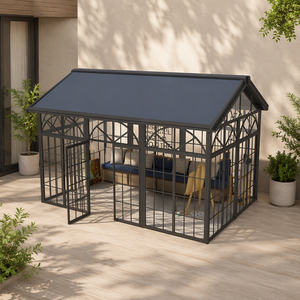 Toldo Retráctil <span class=keywords><strong>de</strong></span> Acrílico <span class=keywords><strong>con</strong></span> Marco <span class=keywords><strong>de</strong></span> Aleación <span class=keywords><strong>de</strong></span> Aluminio para Terraza Moderna, Control Remoto Eléctrico, Impermeable y <span class=keywords><strong>con</strong></span> Protección Solar - Product Image 5