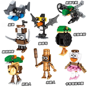 Bộ xếp hình <span class=keywords><strong>Brain</strong></span> Rot, hộp bí ẩn, mô hình hành động Tung Tung Tung Sahur, hộp quà bất ngờ cho trẻ em, đồ chơi <span class=keywords><strong>Brain</strong></span> Rot - Product Image 5