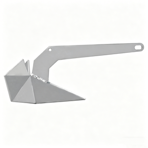 Ancre Delta Robuste en Acier Inoxydable, Conception Sans Queue pour <span class=keywords><strong>Navire</strong></span>, Acier Moulé <span class=keywords><strong>de</strong></span> Qualité Marine, Matériel Certifié CCS ABS - Product Image 1