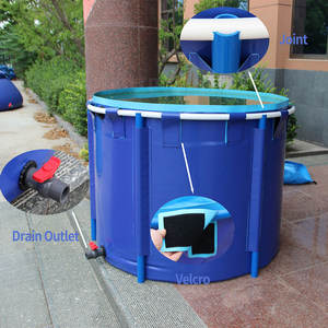 <span class=keywords><strong>Piscine</strong></span> <span class=keywords><strong>à</strong></span> eau ronde en plastique Keyubo 5*1m, robuste pour l'aquaculture, l'élevage de poissons et l'irrigation agricole - Product Image 2