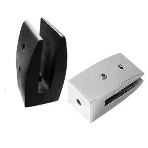 Colliers de fixation en acier inoxydable pour verre, <span class=keywords><strong>sans</strong></span> perçage, pour garde-corps de piscine autoportants et rampes, colliers de fixation carrés pour colonnes - Product Image 2