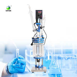 Réacteur en verre monocouche 10L solution rentable pour le mélange de chauffage de routine dans les laboratoires d'enseignement - Product Image 5