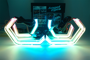 Ojos de Ángel LED RGBW Blancos con Cambio de Color, Estilo Icónico para F10 F30 F32 F80 F82 E60 E90 M3 M4 - Product Image 6