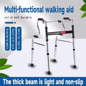 Marcheur pivotant réciproque aides à la marche à la mobilité cadre de <span class=keywords><strong>Zimmer</strong></span> en aluminium pliable cadre en alliage d'aluminium marcheur - Product Image 4