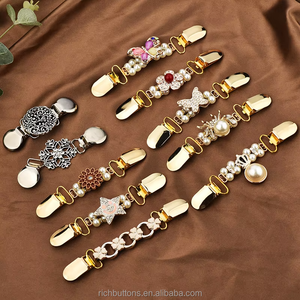 คลิปหนีบผมโลหะคุณภาพสูงสไตล์ยุโรปและอเมริกาสำหรับผู้หญิงและเด็กผู้หญิง ใช้ได้ทุกฤดู ยี่ห้อ RH - Product Image 4