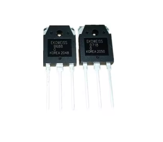 New Original 2SB688 2SD718 TO-3P Audio Power Amplifier Paired Transistors 8A 120V 80W