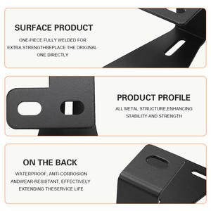 Support de capot de montage de cric de levage de vente directe d'usine adapté pour <span class=keywords><strong>Jeep</strong></span> Wrangler Hi-Lift Jack Mount CJ <span class=keywords><strong>YJ</strong></span> TJ - Product Image 3