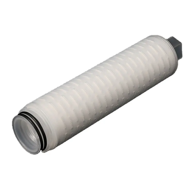 New arrived 0.45 micron pleated membrane cartridge filter pes for chemical water treatment