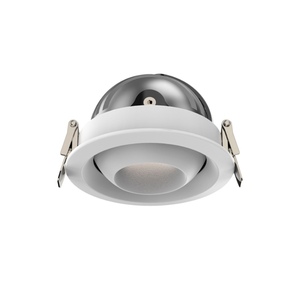 Plafonnier LED COB 8W en aluminium blanc pour usine, <span class=keywords><strong>spot</strong></span> encastré <span class=keywords><strong>orientable</strong></span> AC110V AC220V pour éclairage - Product Image 1