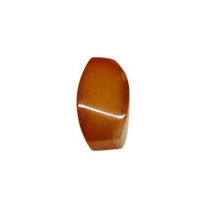 Natural jade red agate curved square stone column manual bare stone source manufacturers wholesale selling