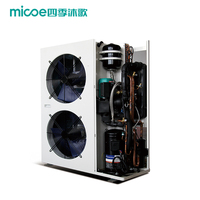 Pompe à chaleur MICOE Monobloc Pompe chaude pour maison intelligente Air vers eau chaude, chauffage et refroidissement