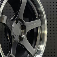Jantes en alliage de course classiques à 5 branches, taille personnalisable, 5x120.65 5x114.3, pour Renault Austral, Aston Martin Rapide
