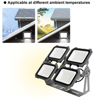 Reflector LED Ultrafino KCD de Alta Luminosidad, AC 30W, Alto Flujo Luminoso, Impermeable IP65, Iluminación para Jardín Exterior, Garantía de 3 Años, Ajustable