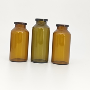 Dược phẩm ống thủy tinh lọ <span class=keywords><strong>5ml</strong></span> 10ml rõ ràng hình ống lọ với cao su Stopper và nhôm nắp nhựa - Product Image 1