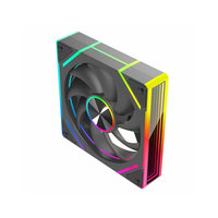 Prism 8PRO 12CM RGB Temperatura controlada PWM Ventilador silencioso Alto flujo de aire 3 pines ARGB Sync CPU Cooling Case para PC High-Rated